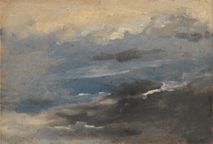 Sky Study by Unbekannt Unbekannt